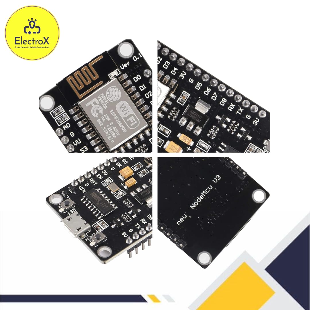 ESP8266 CH340G NodeMCU Lolin Wifi Module - ElectroXBD