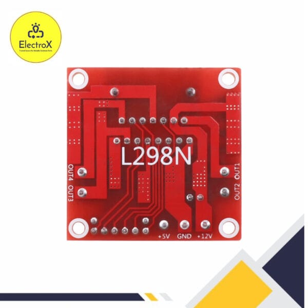 Motor Driver Red L298N Red Motor Driver Module - ElectroXBD