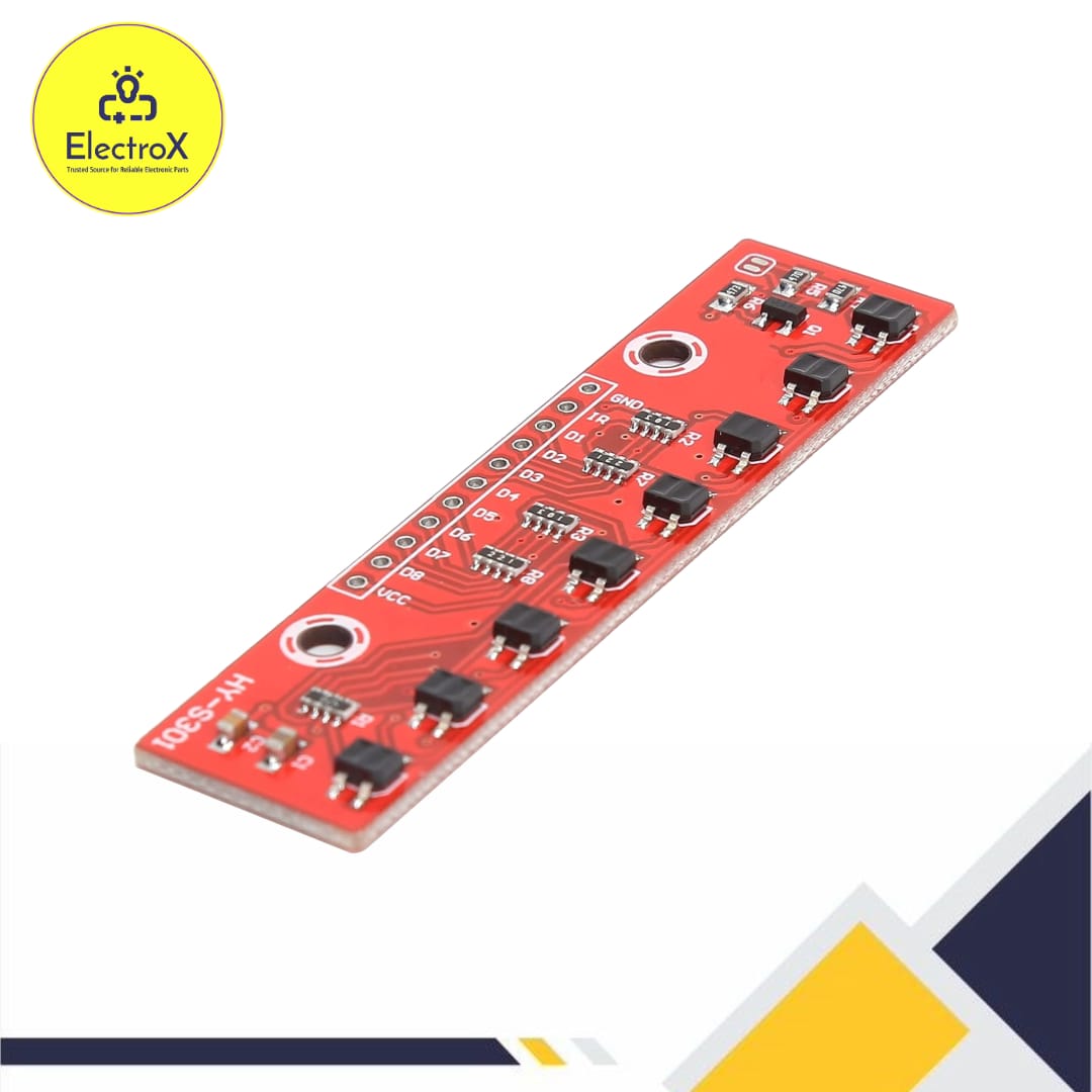 QTR-8A Reflectance Sensor Array - ElectroXBD