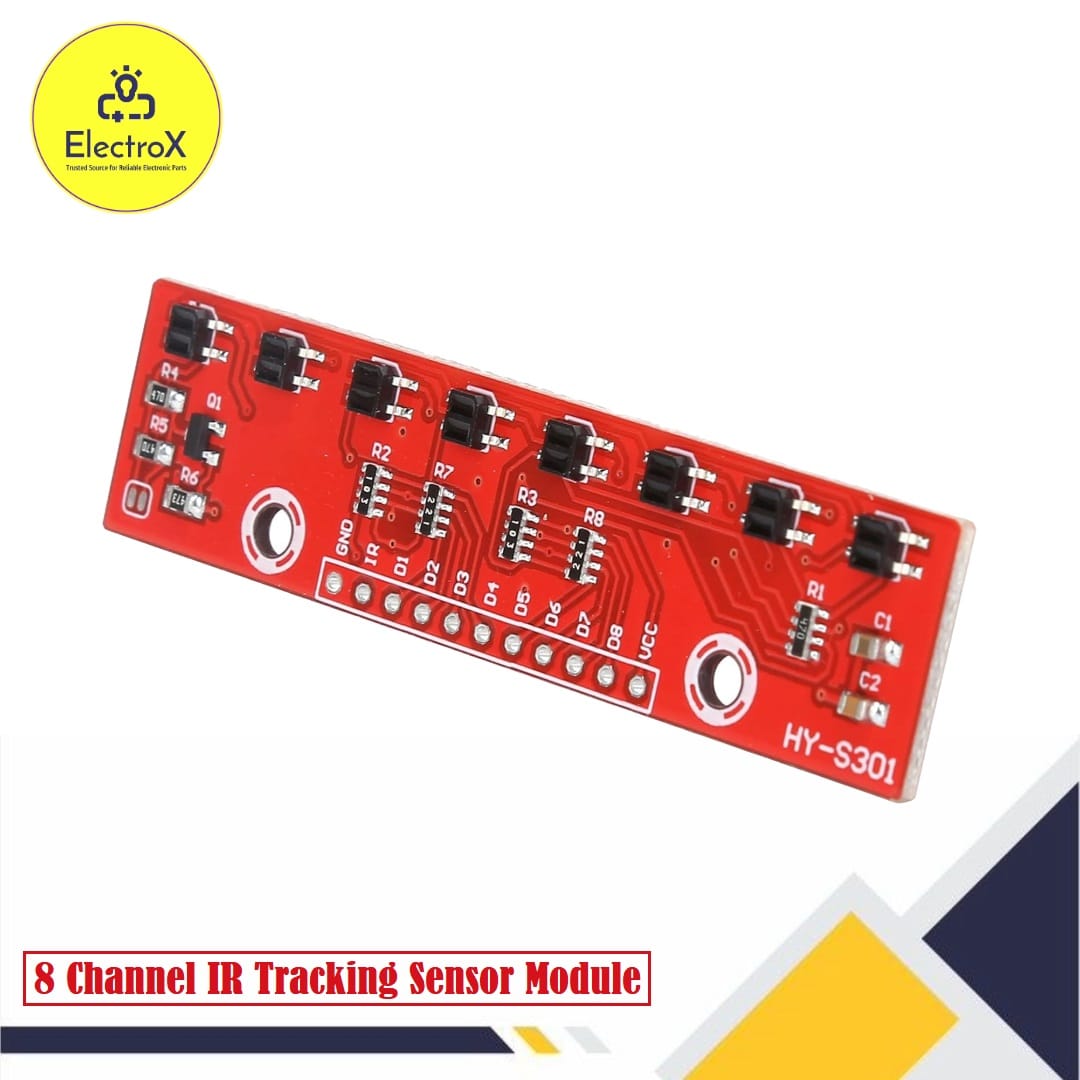 QTR-8A Reflectance Sensor Array - ElectroXBD