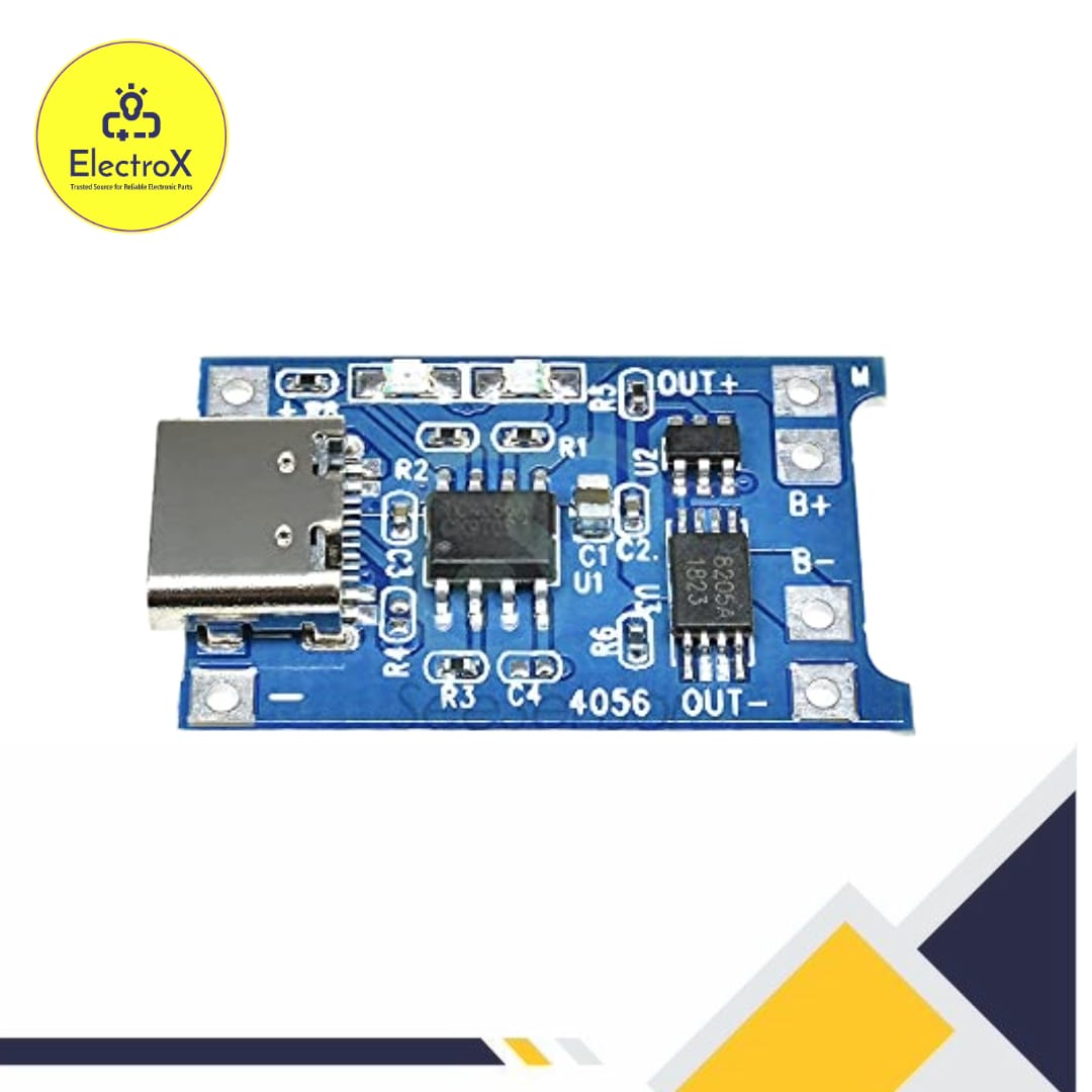 TP4056 Type C Charging Module - ElectroXBD