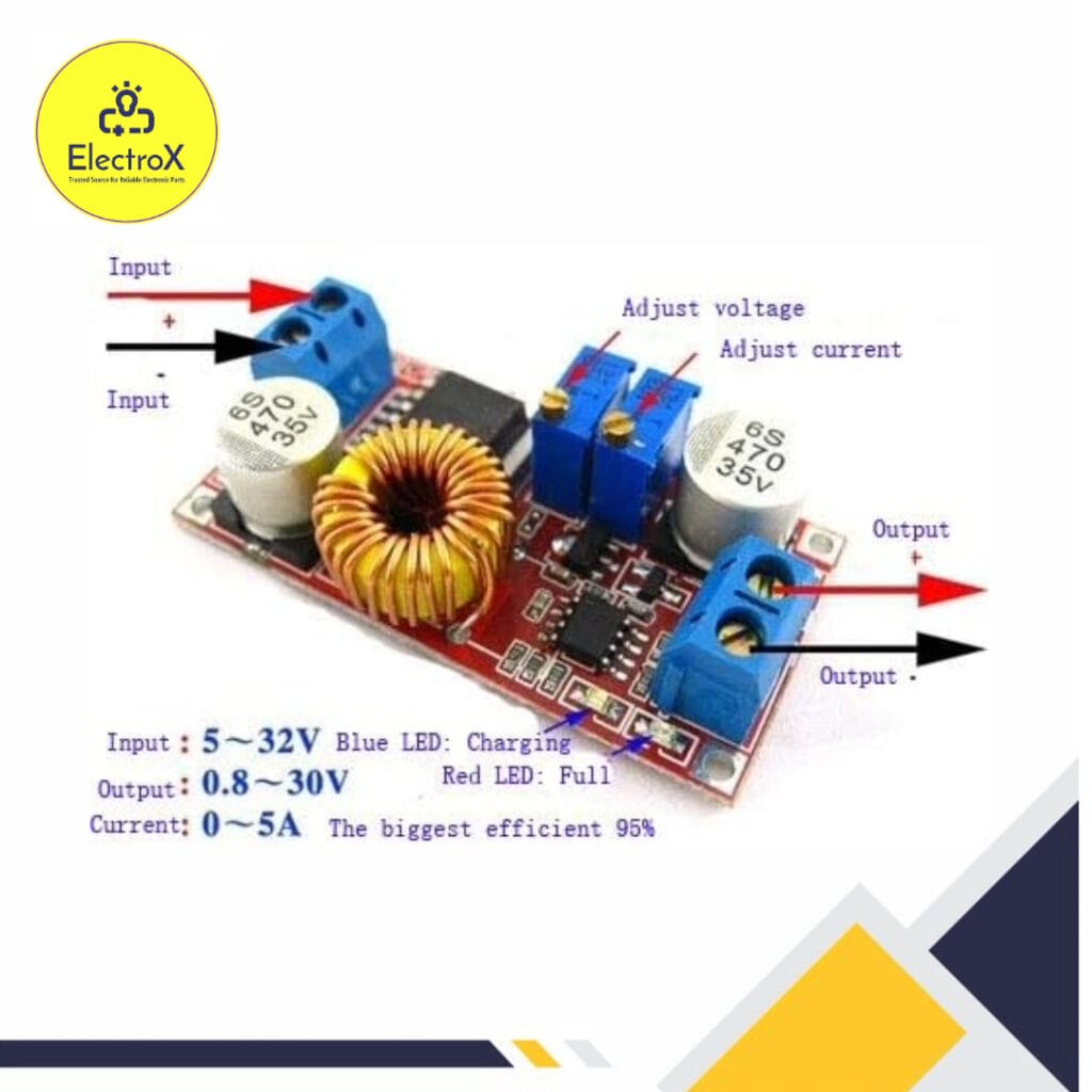 Buck Module 5 XL4015 5A Buck Converter Module - ElectroXBD