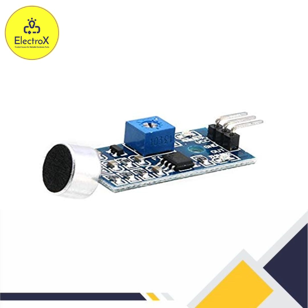 Sound Sensor Module Microphone 3pin for Arduino - ElectroXBD