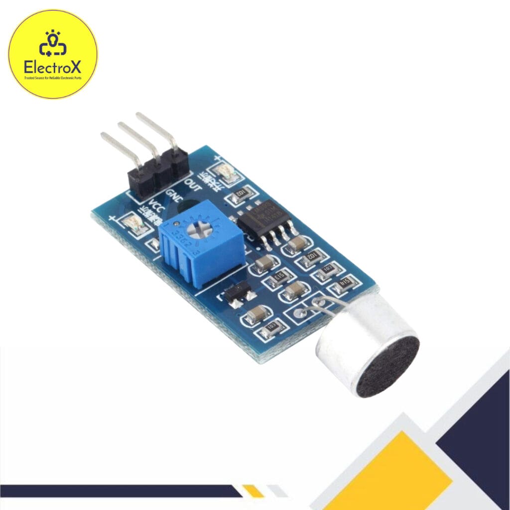 Sound Sensor Module Microphone 3pin for Arduino - ElectroXBD