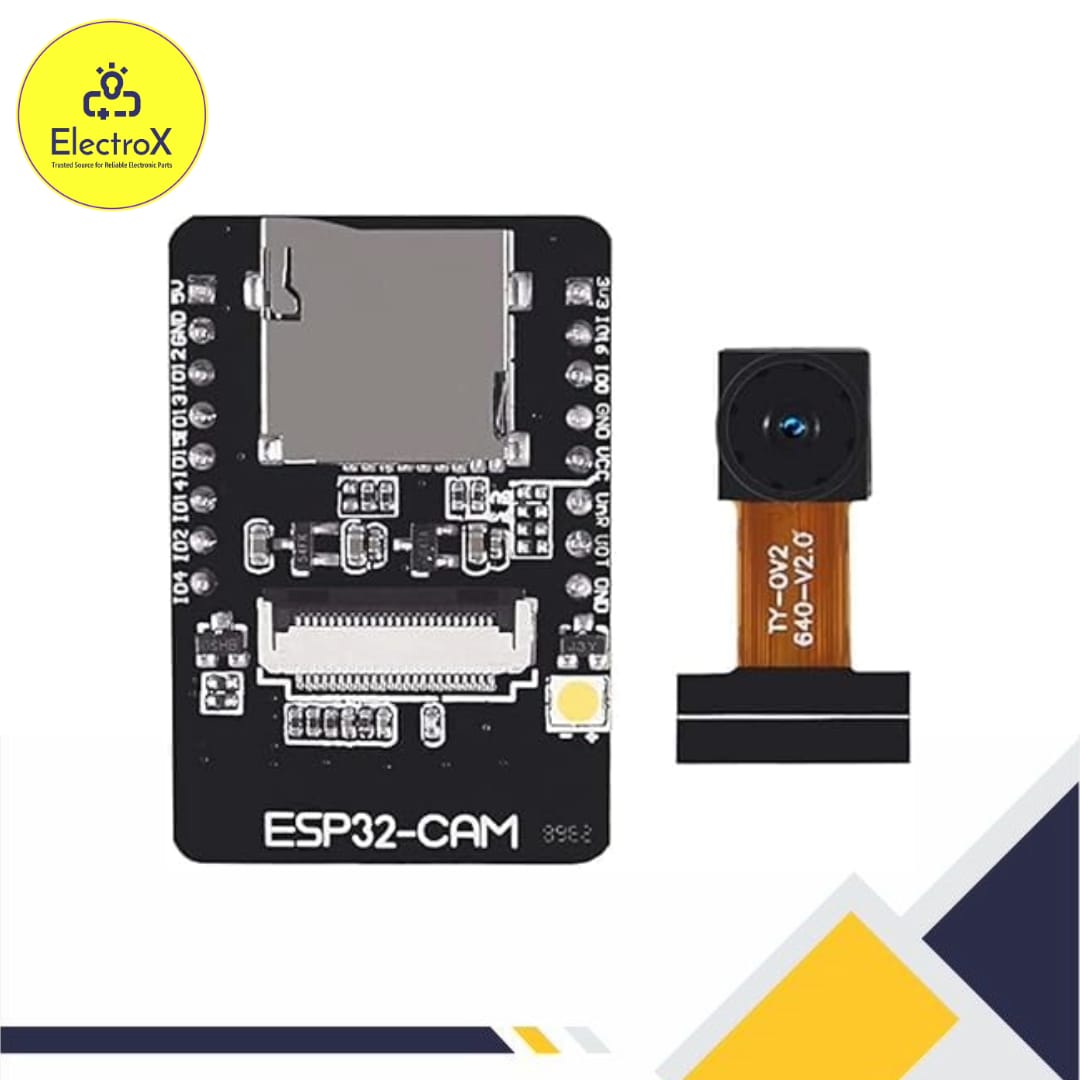 ESP32 CAM Board with OV2640 Camera Module - ElectroXBD