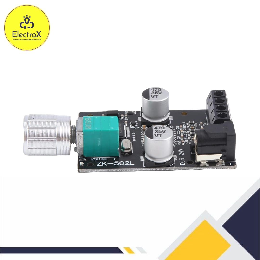 ZK-502L Bluetooth 5.0 Amplifier Board 50Wx2 - Image 4