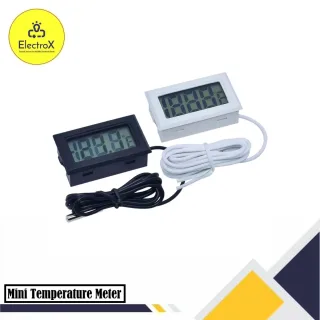 FY-10 Digital Temperature Meter Thermometer with LCD and Stainless Steel Probe