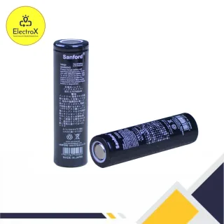 Sanford 3.7V 7000mAh 18650 Rechargeable Battery Made in Japan – High Capacity Lithium-Ion Cell