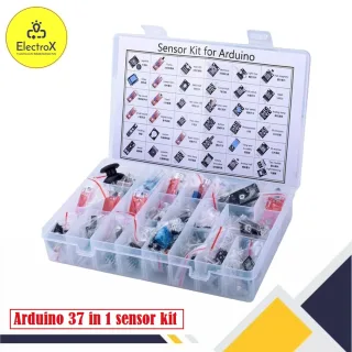 Arduino 37 in 1 Sensor Kit – Complete DIY Module Set for Electronics and Robotics Projects