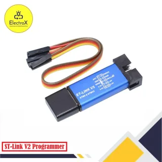 ST-Link V2 Programmer – USB Debugger Emulator for STM8 and STM32 Microcontrollers