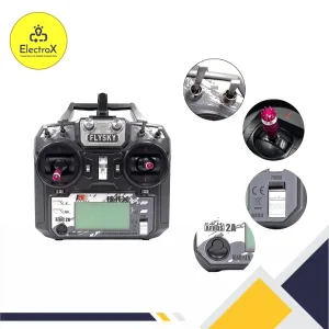 FlySky FS-i6X 10-Channel Transmitter with iA10B Receiver for RC Drones and Planes – Available at Electroxbd Bangladesh