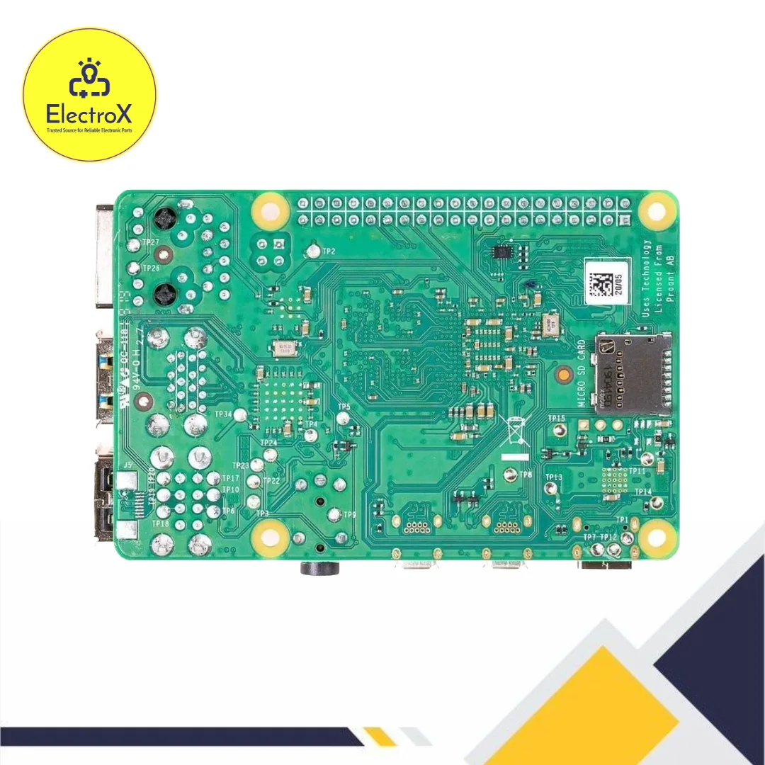 Raspberry Pi 4 Model B 4GB RAM Original Board Made in UK – Available at Electroxbd