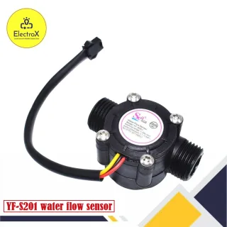 YF-S201 G1/2 Water Flow Sensor for Arduino, IoT, and DIY projects