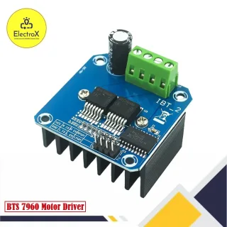 BTS7960 motor driver module DC 6V to 27V 43A for high power motor control in Bangladesh – Electroxbd.
