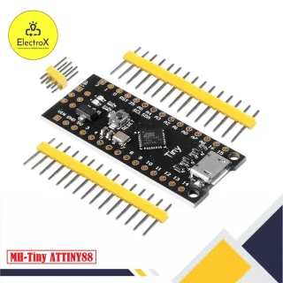 MH-Tiny ATTINY88 Micro Development Board compatible with Arduino IDE, available at Electroxbd Rajshahi Bangladesh