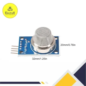MQ6 Liquefied Petroleum Gas (LPG) Detection Sensor Module for gas leakage monitoring and safety applications in Bangladesh.