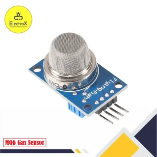 MQ6 Liquefied Petroleum Gas (LPG) Detection Sensor Module for gas leakage monitoring and safety applications in Bangladesh.