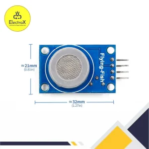 MQ7 Carbon Monoxide Gas Detection Sensor Module for Arduino and safety monitoring, available at Electroxbd Rajshahi.