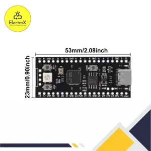 Raspberry Pi RP2040 Core Board USB Type-C for embedded projects and IoT applications, available at Electroxbd Rajshahi, Bangladesh.