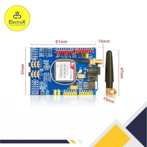 SIM900 GSM GPRS Development Shield for Arduino and IoT Projects - Available at Electroxbd.com in Bangladesh