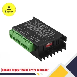 TB6600 Stepper Motor Driver Controller Board for CNC, robotics, and stepper motor control projects in Bangladesh.