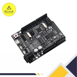 UNO ATmega328P with ESP8266 WiFi Module for IoT projects in Bangladesh.
