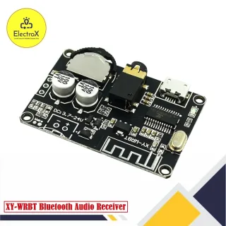XY-WRBT Bluetooth 5.0 audio receiver module for wireless music streaming, low latency, compact design – available at Electroxbd, Bangladesh.