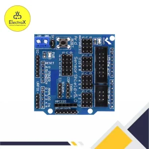 Arduino Sensor Shield Expansion Board V5.0 for Arduino projects, available at Electroxbd