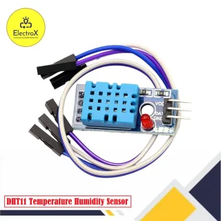 DHT11 Temperature and Humidity Sensor Module for Arduino, Raspberry Pi, and IoT projects in Bangladesh.