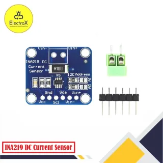 INA219 I2C Bi-directional DC Current Sensor Module for Arduino and Raspberry Pi, available at Electroxbd