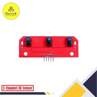 Line Tracking 3 Channel IR Infrared Sensor module for robot navigation from Electroxbd.