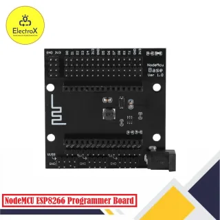 NodeMCU ESP8266 Expansion Programmer Board for Arduino and IoT, available at Electroxbd