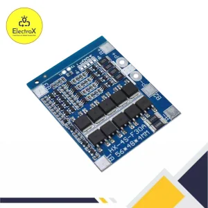 LiFePO4 4S 30A Balanced BMS Battery Charging Protection Module – 12.8V lithium iron phosphate pack protection board, available at Electroxbd.