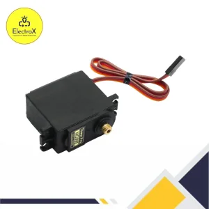 MG995 Metal Gear Servo Motor 180° High Torque for Arduino – durable, reliable, and precise servo for robotics, RC, and automation projects.