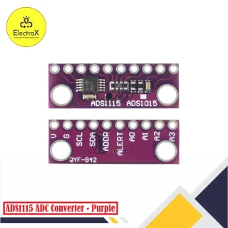ADS1115 Analog to Digital Converter Purple Module – Electroxbd