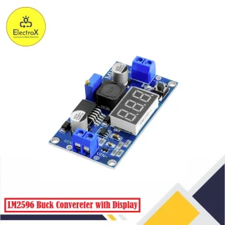 LM2596 Buck Converter Module with Digital Display – Electroxbd