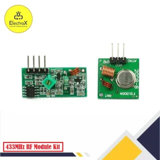 RF 433MHz Module TX RX Kit For Arduino – Electroxbd