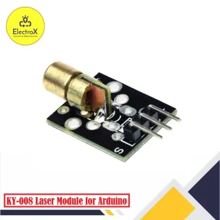KY-008 Laser Module for Arduino DIY and Electronics Projects - ElectroXBD