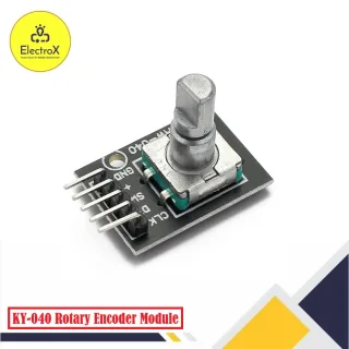 KY-040 360 Degree Rotary Encoder Switch Module for Arduino Projects
