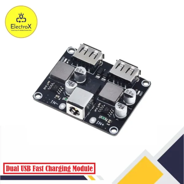 QC2.0 QC3.0 Dual USB Quick Charging Module - ElectroXBD