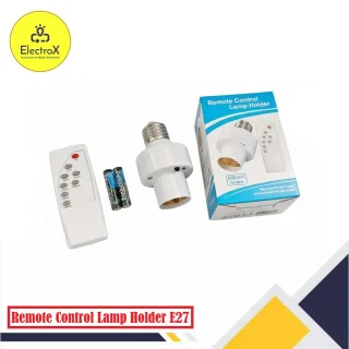 Wireless Remote Control Lamp Holder E27 Patch for Smart Home Lighting – Electroxbd