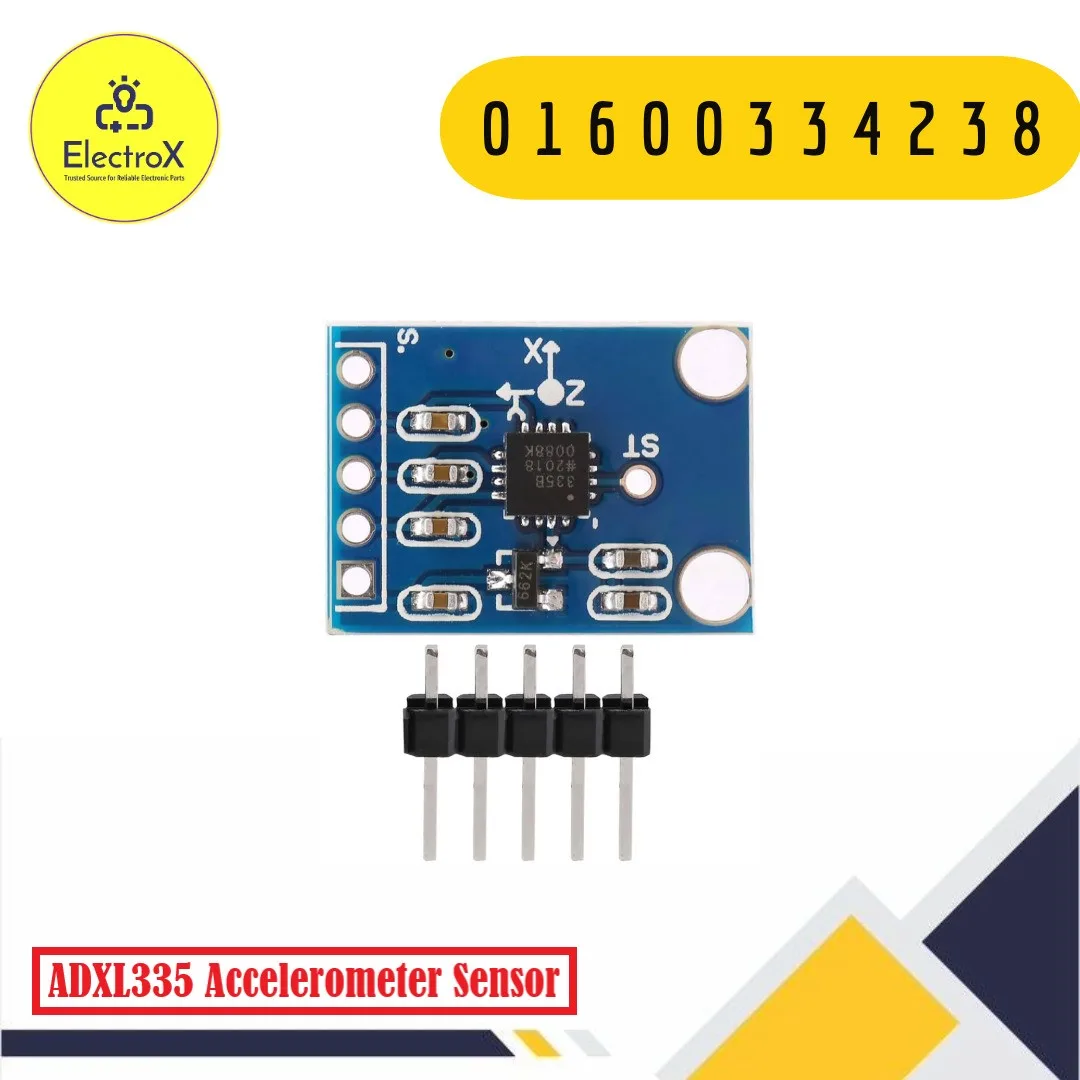 GY-61 ADXL335 3-Axis Accelerometer IMU Sensor Module for Arduino Robotics Projects