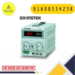 GW INSTEK GPS-3030D DC Power Supply 30V 3A Adjustable Laboratory Bench Power Supply