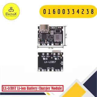 LX-LCBST Li-ion battery charger step-up boost module