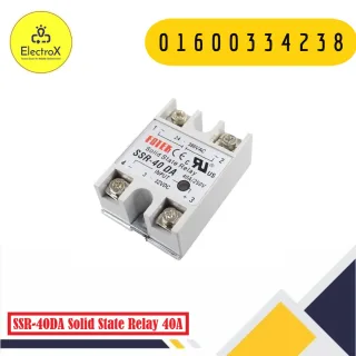 SSR-40DA 40A Solid State Relay DC Input AC Output