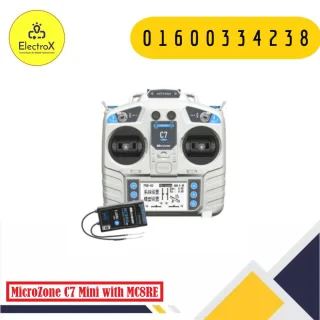 MicroZone C7 MINI 8CH transmitter with MC8RE-V2 receiver