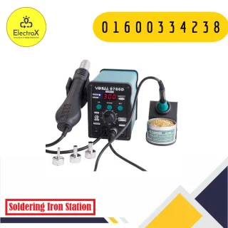 YIHUA 8786D hot air gun and soldering station for PCB repair