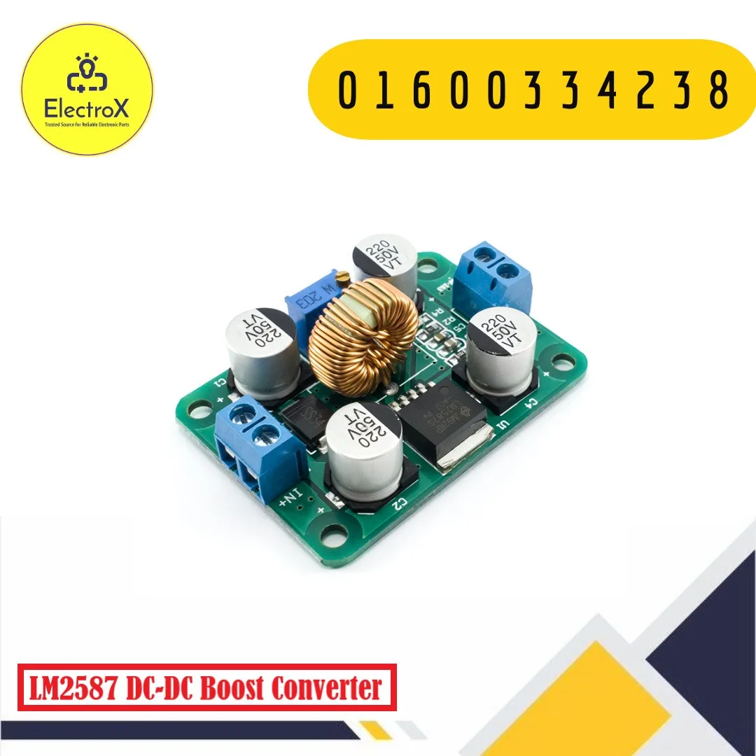 LM2587 Boost Converter DC-DC Step Up Module Adjustable Voltage Regulator