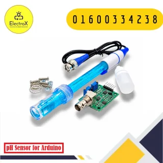 pH Sensor Analog Meter Kit for Arduino with Electrode Probe