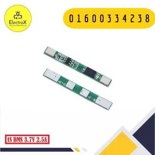 1S 2.5A Lithium-Ion Battery Protection BMS Board for 3.7V Battery